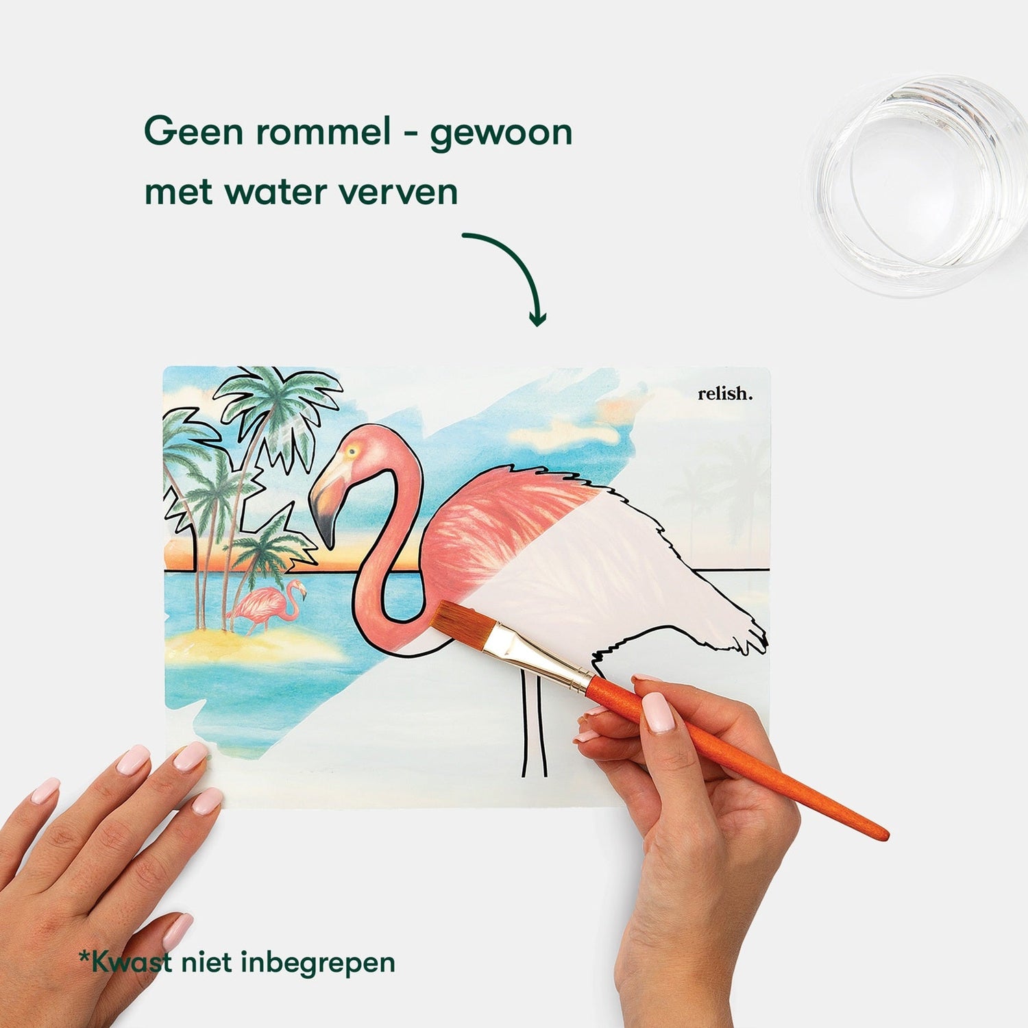 Schilderen met water