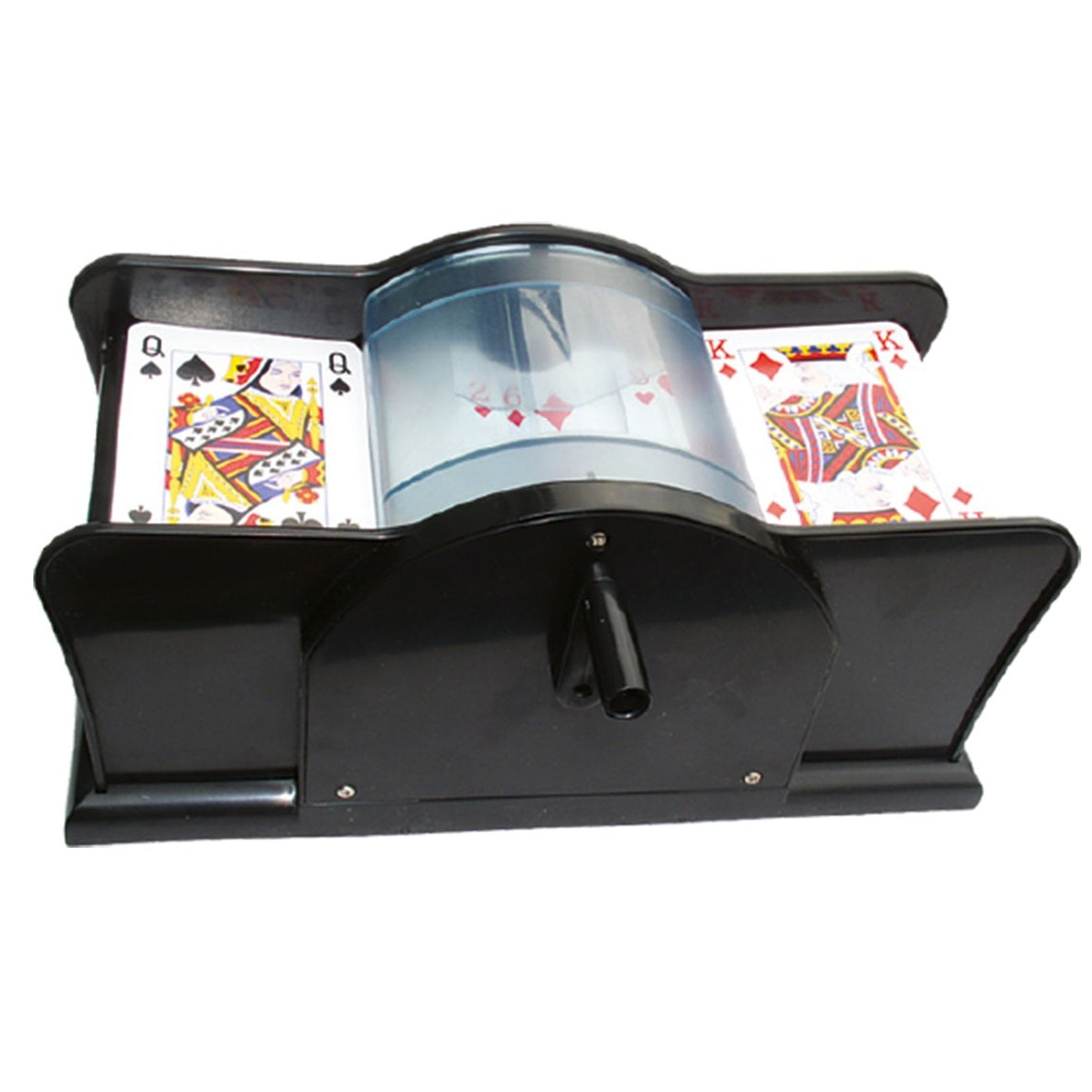 Kaarten schudmachine – Automatisch schudmechanisme voor optimale activering bij spelletjes en activiteiten voor ouderen.