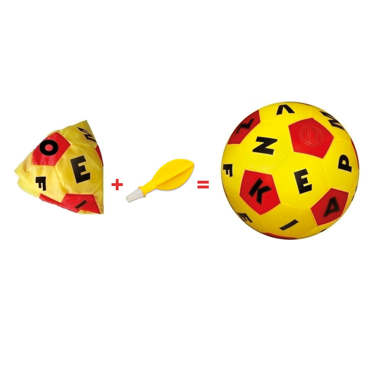 foto van het leuke spel voor dementerenden Set van 2 ballonnen