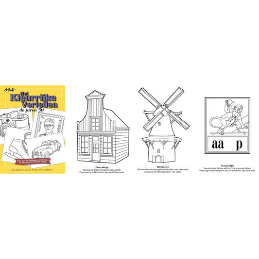 Het Kleurrijke Verleden – Kleurboek dat herinneringen ophaalt en creativiteit stimuleert bij ouderen met dementie.