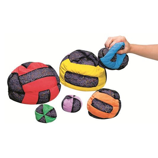 Success Ball 13 cm – Set van 2 zachte foam ballen die sensorische stimulatie en ontspanning bevorderen voor senioren.