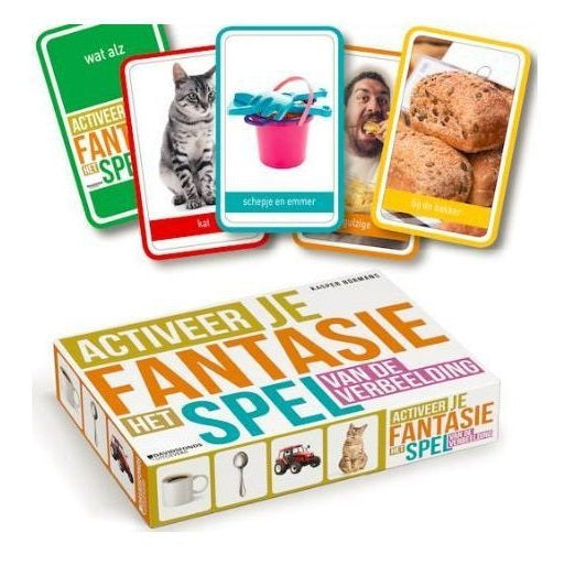 Het Spel van de Verbeelding – Creatief communicatiespel dat geheugen en interactie bevordert voor mensen met dementie.