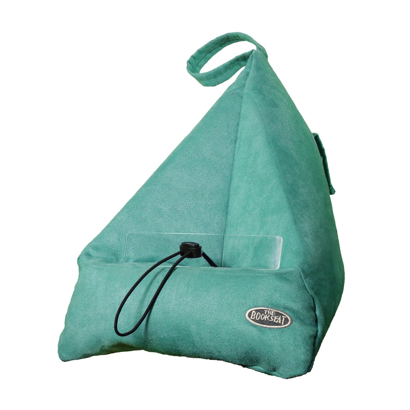 The Book Seat™ Turquoise – Comfortabele leesstoel voor handenvrij lezen, ideaal voor senioren.