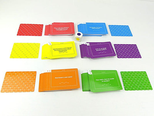 Levensloopspel – Spel voor het delen van herinneringen en het verbinden van generaties, ideaal voor senioren.