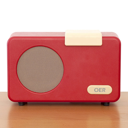 OER Muziekspeler – Eenvoudige radio die ontspanning en herinneringen stimuleert voor senioren.