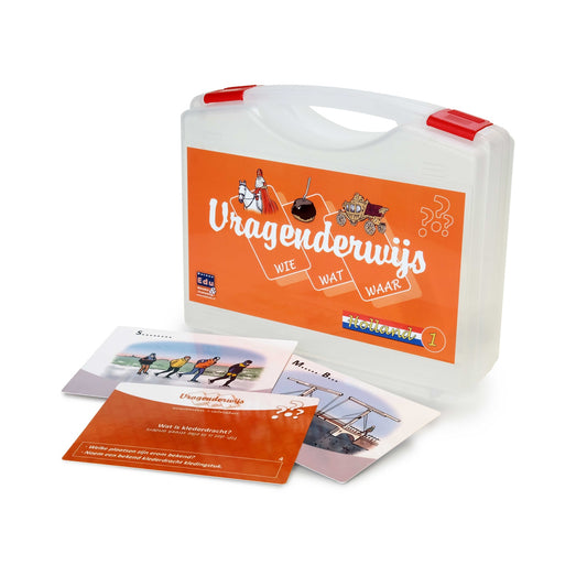 Vragenderwijs Holland Deel 1 – Geheugenspel met Nederlandse thema’s, stimuleert interactie en geheugen voor senioren.