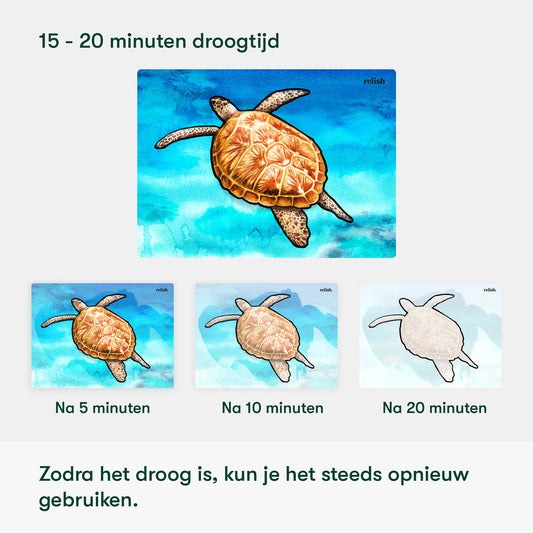 Malen mit Wasser – Ozeanleben (Aquapaint für Menschen mit Demenz)