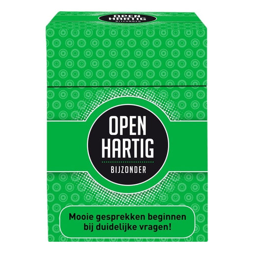 Openhartig Bijzonder – Interactief vragenspel dat gezellige gesprekken stimuleert voor senioren.