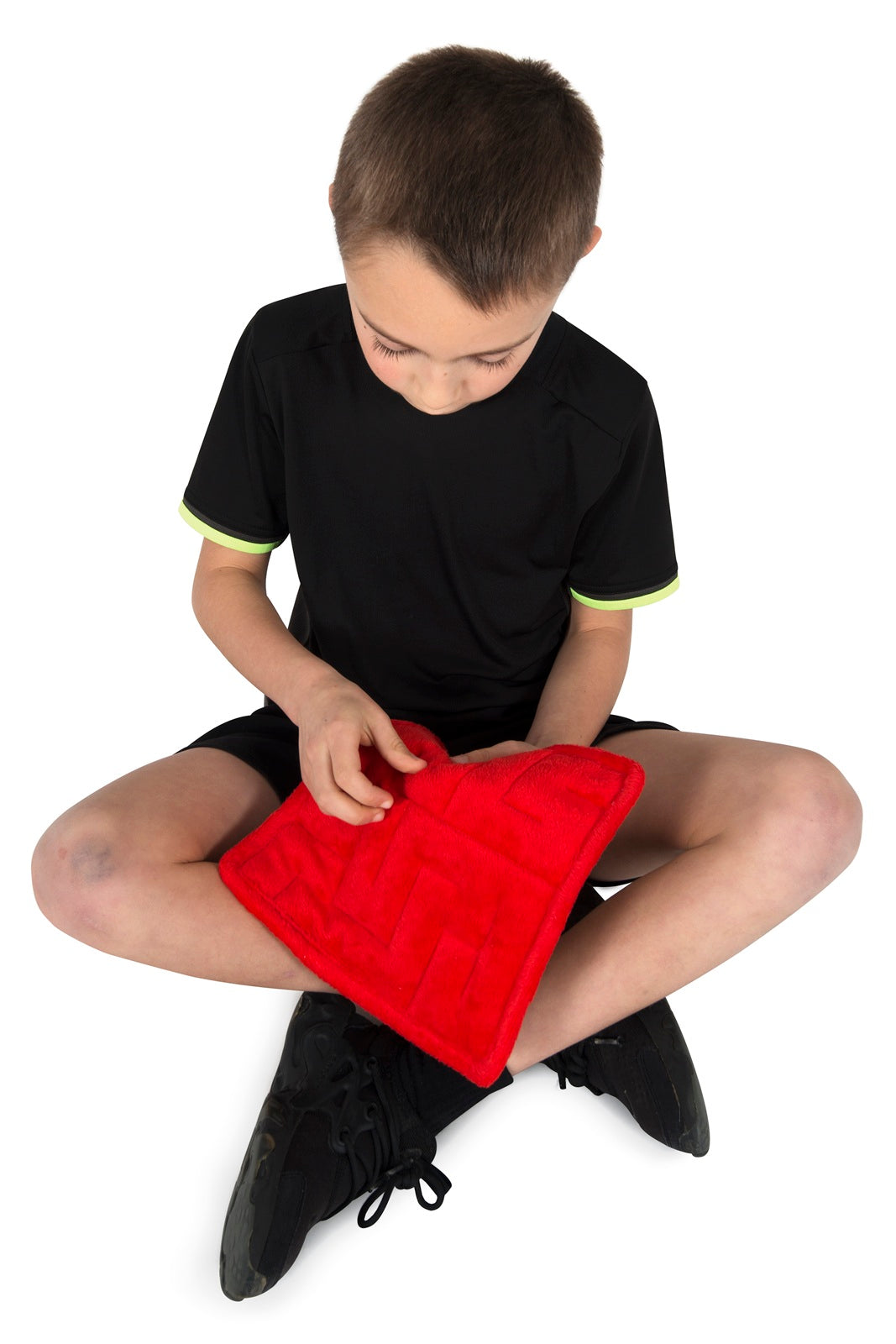 Pluche Labyrint – Vierkant motoriekspel dat sensorische stimulatie en activering biedt voor senioren.