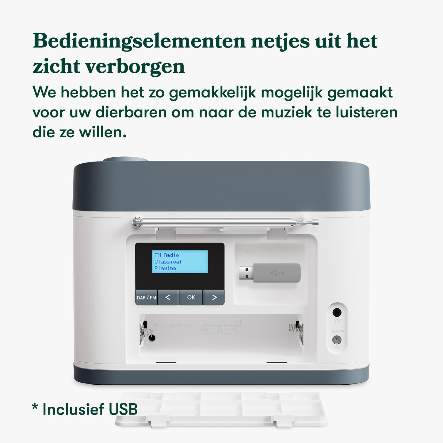 DAB Radio en Muziekspeler voor Senioren – Eenvoudig in Gebruik