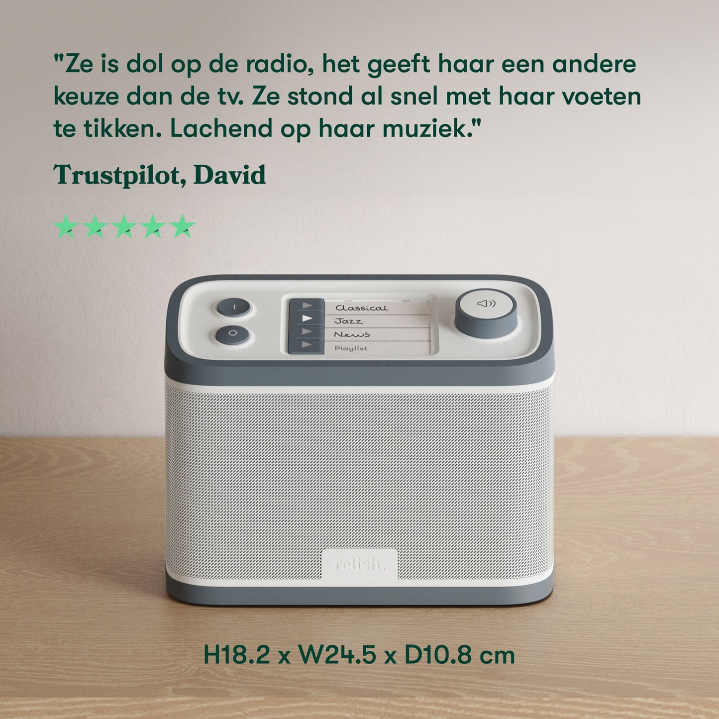 DAB Radio en Muziekspeler voor Senioren – Eenvoudig in Gebruik