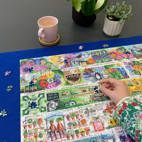 Puzzelbord – Opbergbord voor puzzels tot 1000 stukjes, bevordert organisatie en overzicht voor senioren.