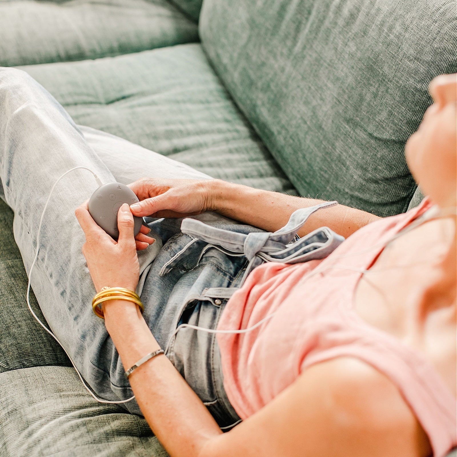 Morphée Zen – Meditatiesteen met 72 sessies, bevordert ontspanning en mindfulness voor senioren.