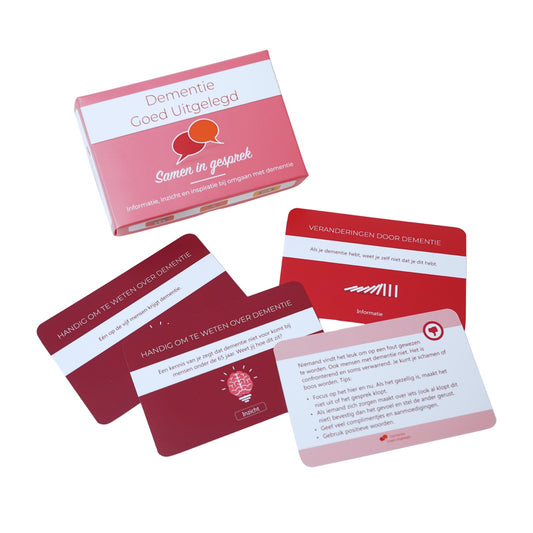 Demenz gut erklärt – Aufschlussreiches Kartenspiel für Pflegekräfte und medizinisches Fachpersonal