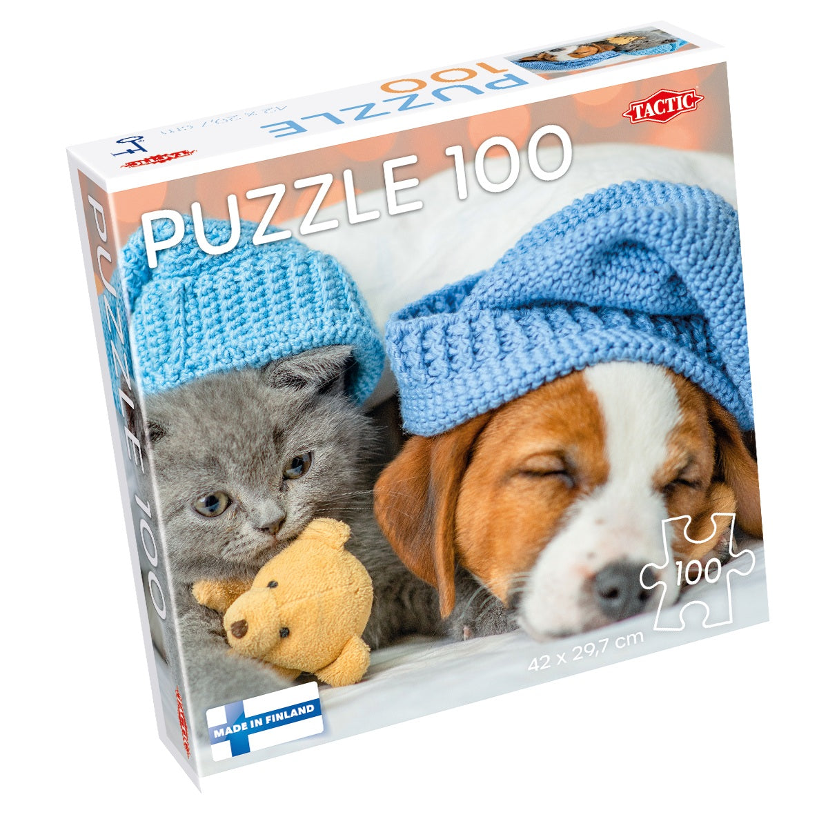 Puzzel Hond en Kat – XXL puzzelstukken die activering en geheugenstimulatie bevorderen voor senioren.