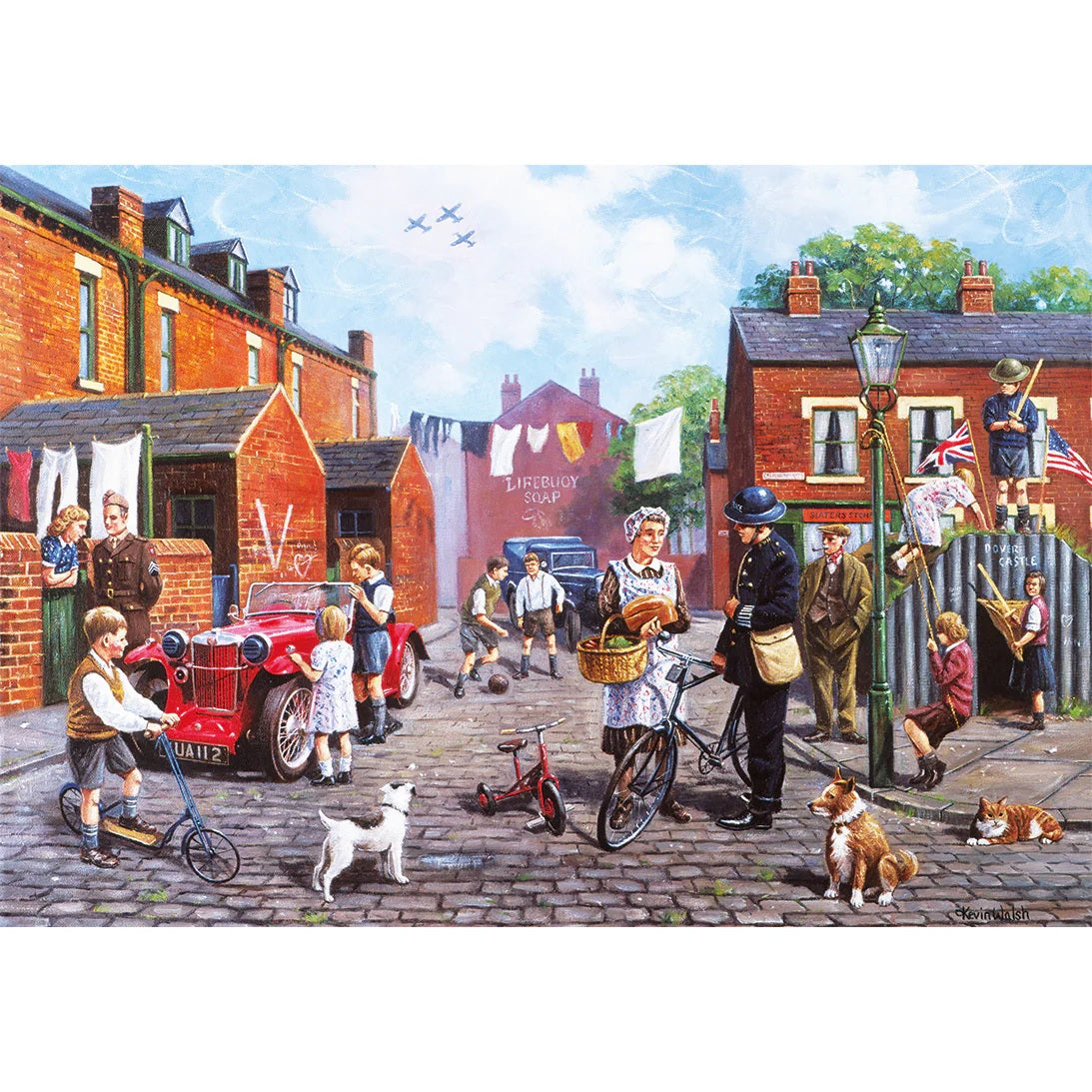 Puzzle - La Grande-Bretagne en guerre (100 XXL)