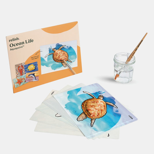 Schilderen met Water - Ocean Life (Aquapaint voor mensen met dementie)