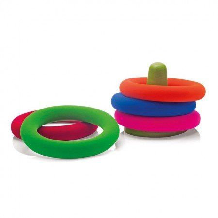 Rubbabu Ring Toss Spel – Zacht en veilig werpspel dat activering en plezier biedt voor senioren.