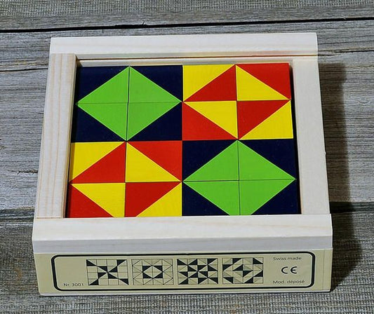 Demenz-Puzzle: Würfel-Puzzle-Mosaik (16 Teile)