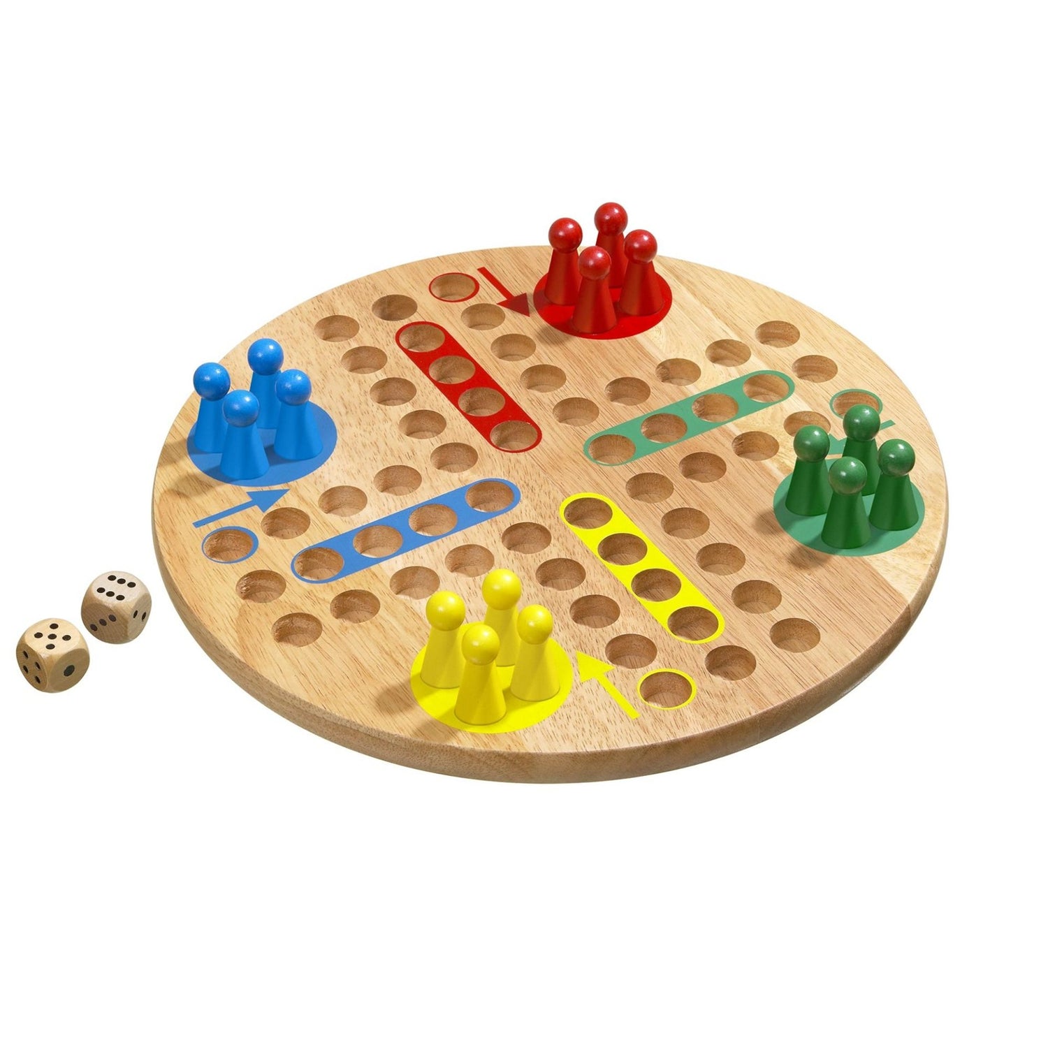 Wie Ergert Zich! - Ludo – Extra Groot Bordspel voor Senioren en Mensen met Beperking