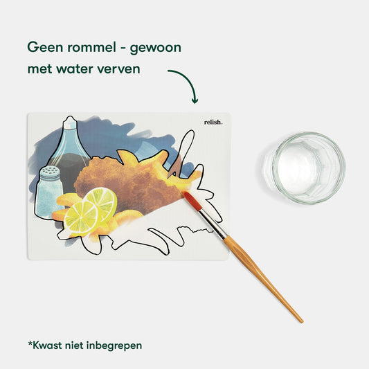 Malen mit Wasser – An der Küste (Aquapaint für Menschen mit Demenz)