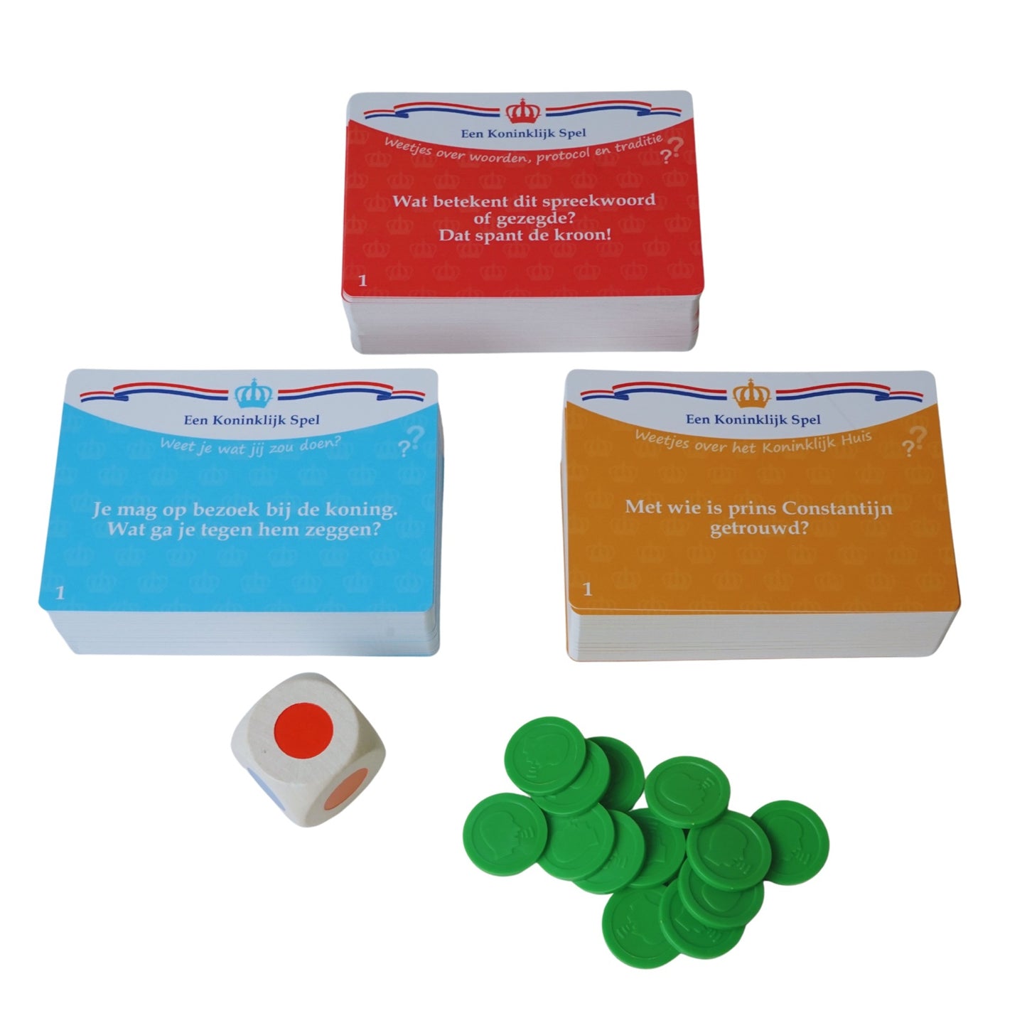 Jeu Royal - Jeu de cartes éducatif de questions et de conversations sur la Maison Royale