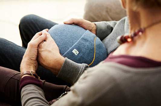 InmuRELAX katoen fleece – Kalmerende sensorische ondersteuning met zachte muziek, speciaal voor ouderen met dementie en Alzheimer.