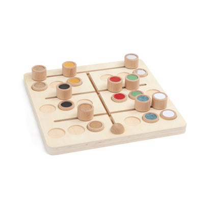 Jeu de mouvement de textures - Jeu de glissement sensoriel pour le développement tactile