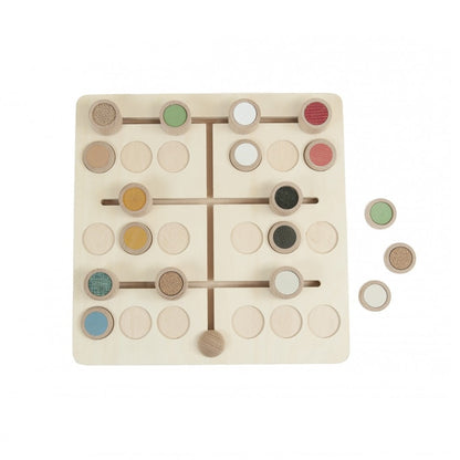 Jeu de mouvement de textures - Jeu de glissement sensoriel pour le développement tactile