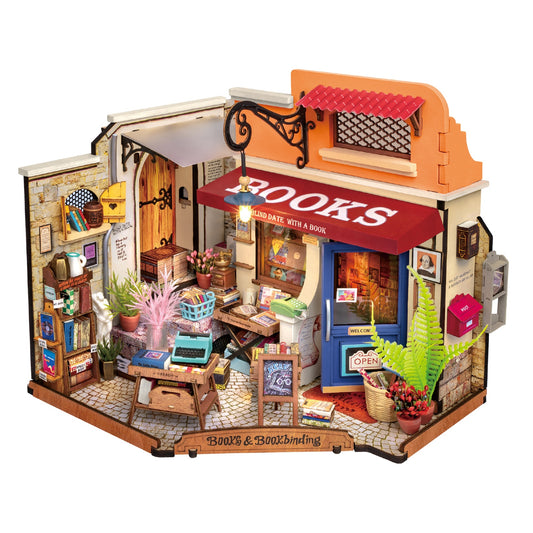 Baukasten für Senioren - 3D Puzzle - Corner Bookstore