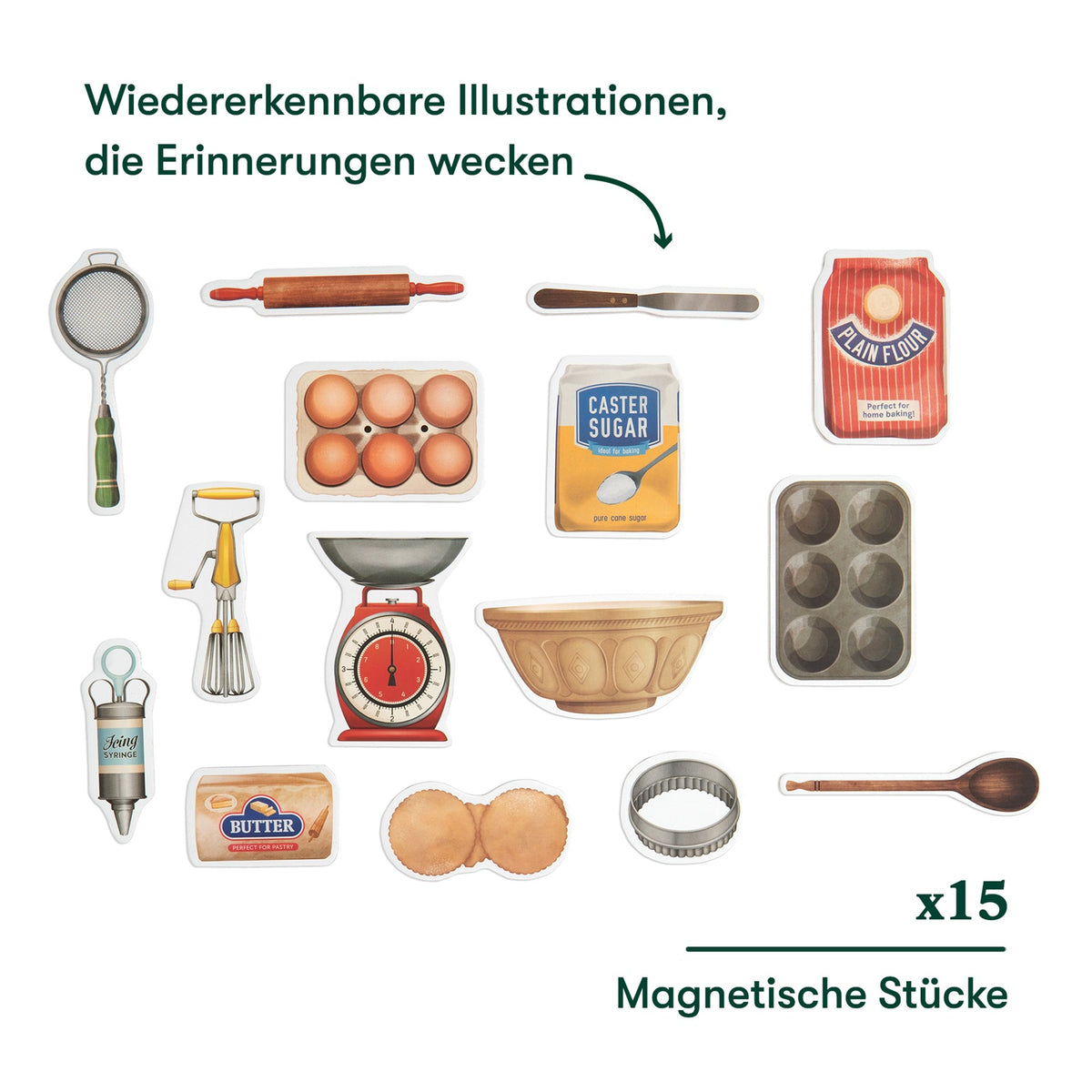 Creatieve Puzzel - Heerlijk Bakken | Magnetisch Puzzelplezier voor Senioren