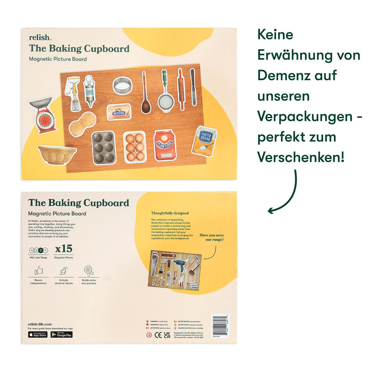 Creatieve Puzzel - Heerlijk Bakken | Magnetisch Puzzelplezier voor Senioren