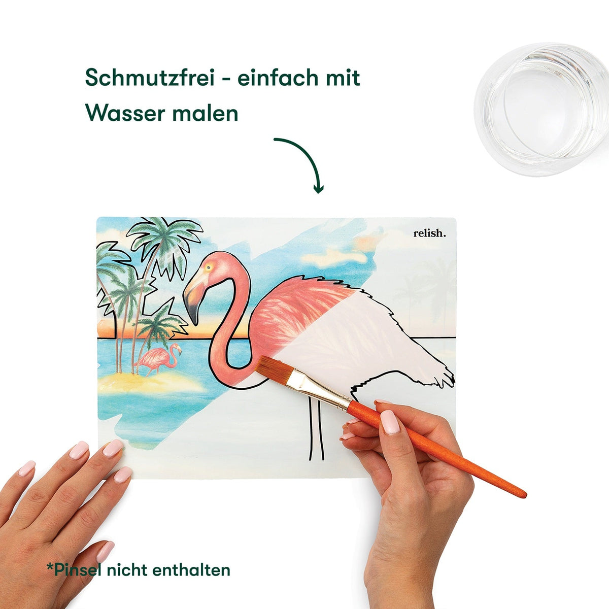 Schilderen met water - Prachtige vogels (Aquapaint voor mensen met dementie)