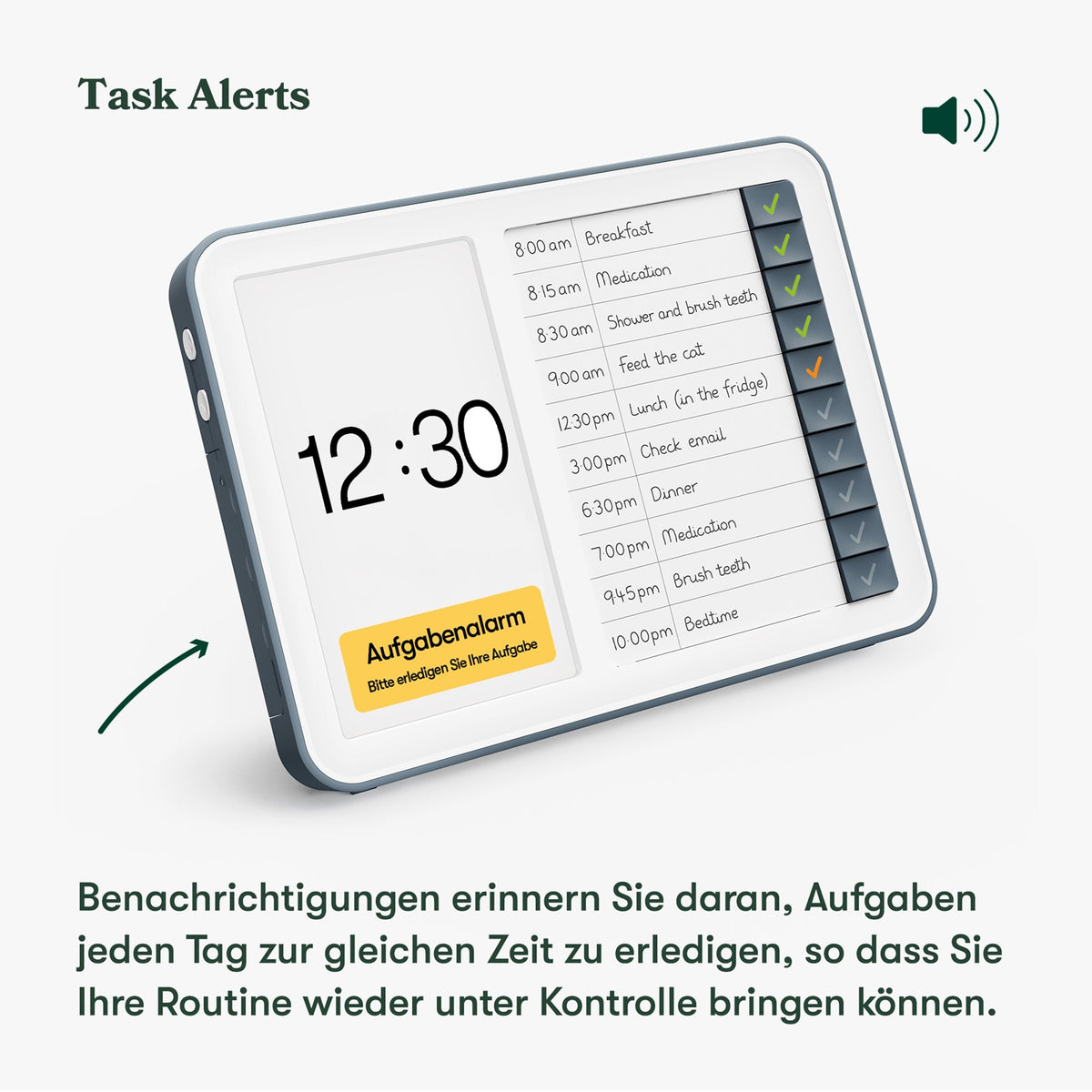 Relish Day Clock Hub – Beste Dementieklok voor Dagstructuur
