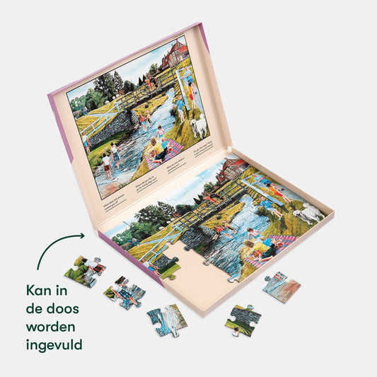 Dementie-puzzel - Lente Picnic (35 stukjes)