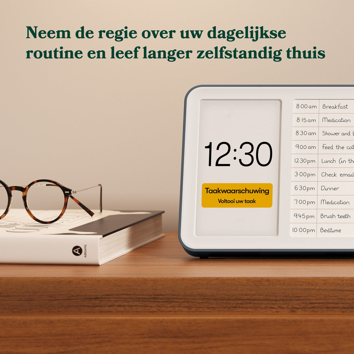 Relish Day Clock Hub – Beste Dementieklok voor Dagstructuur