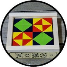 Demenz-Puzzle: Würfel-Puzzle-Mosaik (16 Teile)